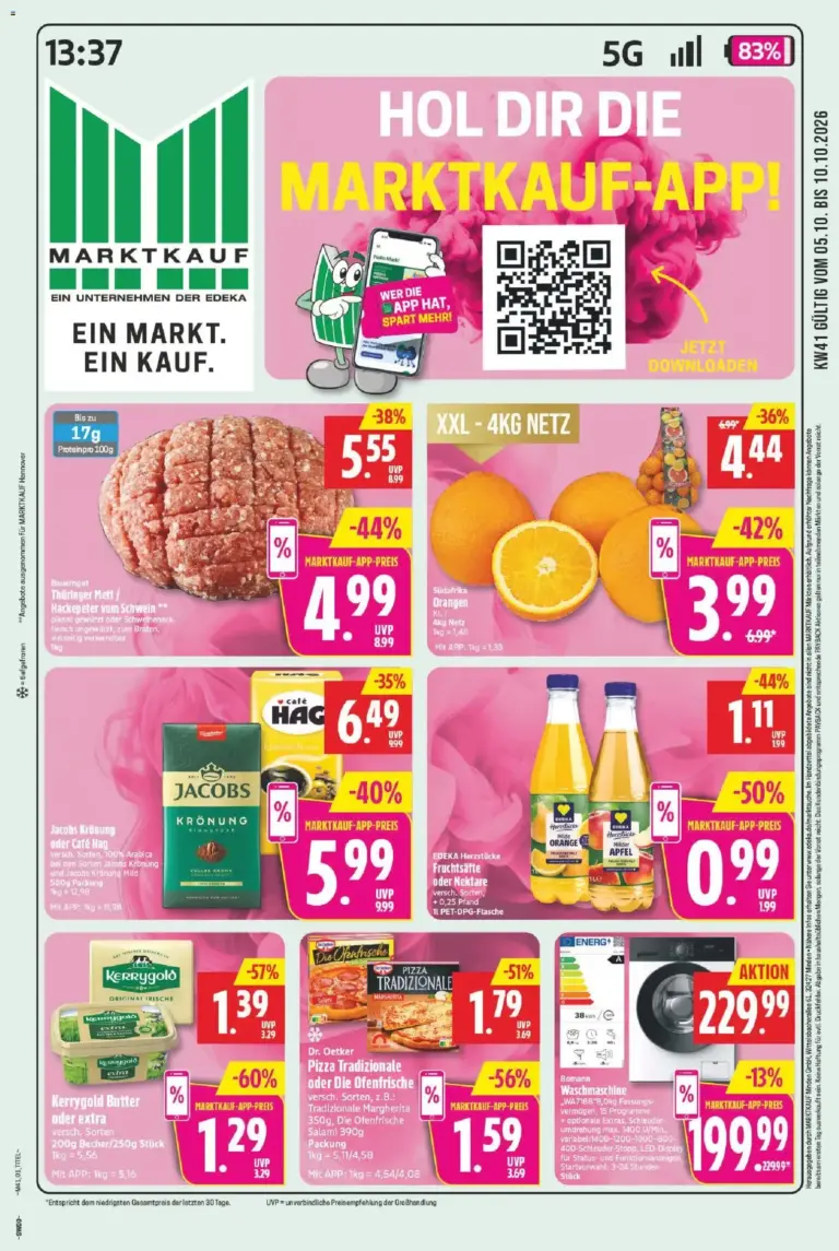 Marktkauf Prospekt Angebote vom 05.10.2026 bis 10.10.2026
