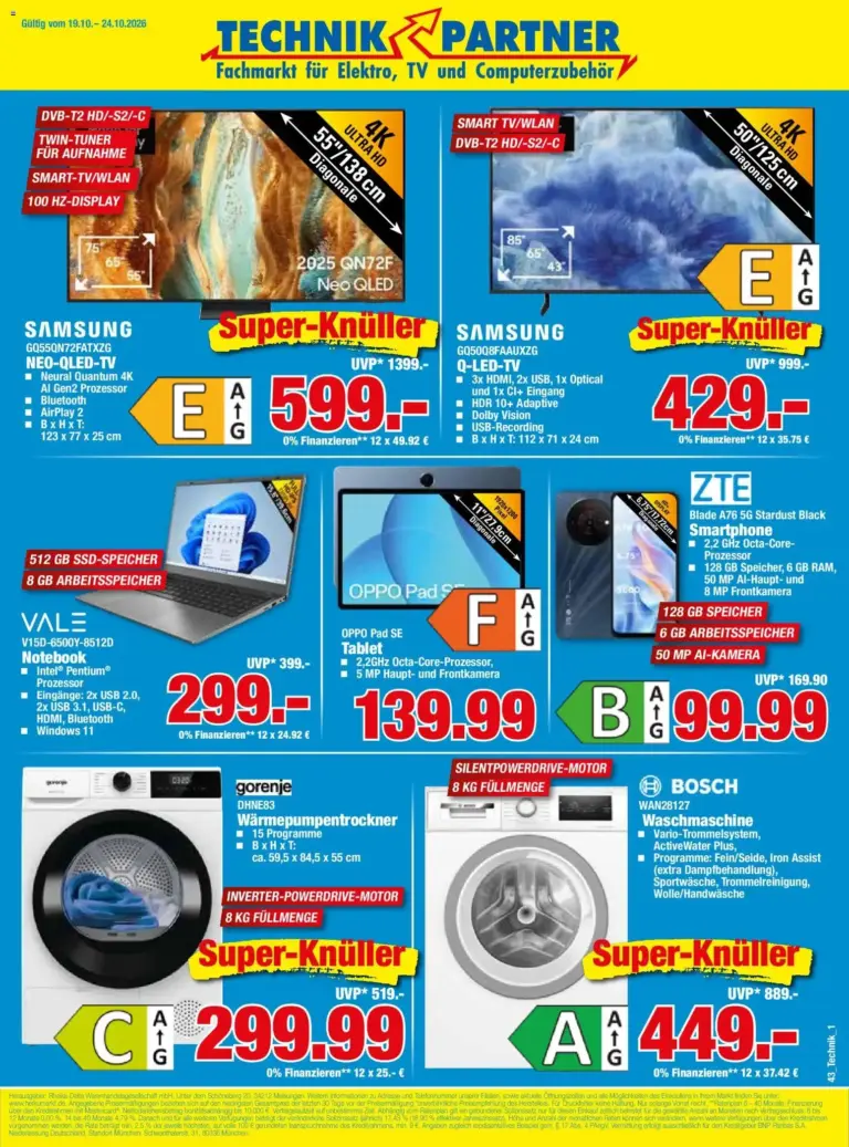HERKULES Technik Partner zum Blättern vom 19.10.2026 bis 24.10.2026