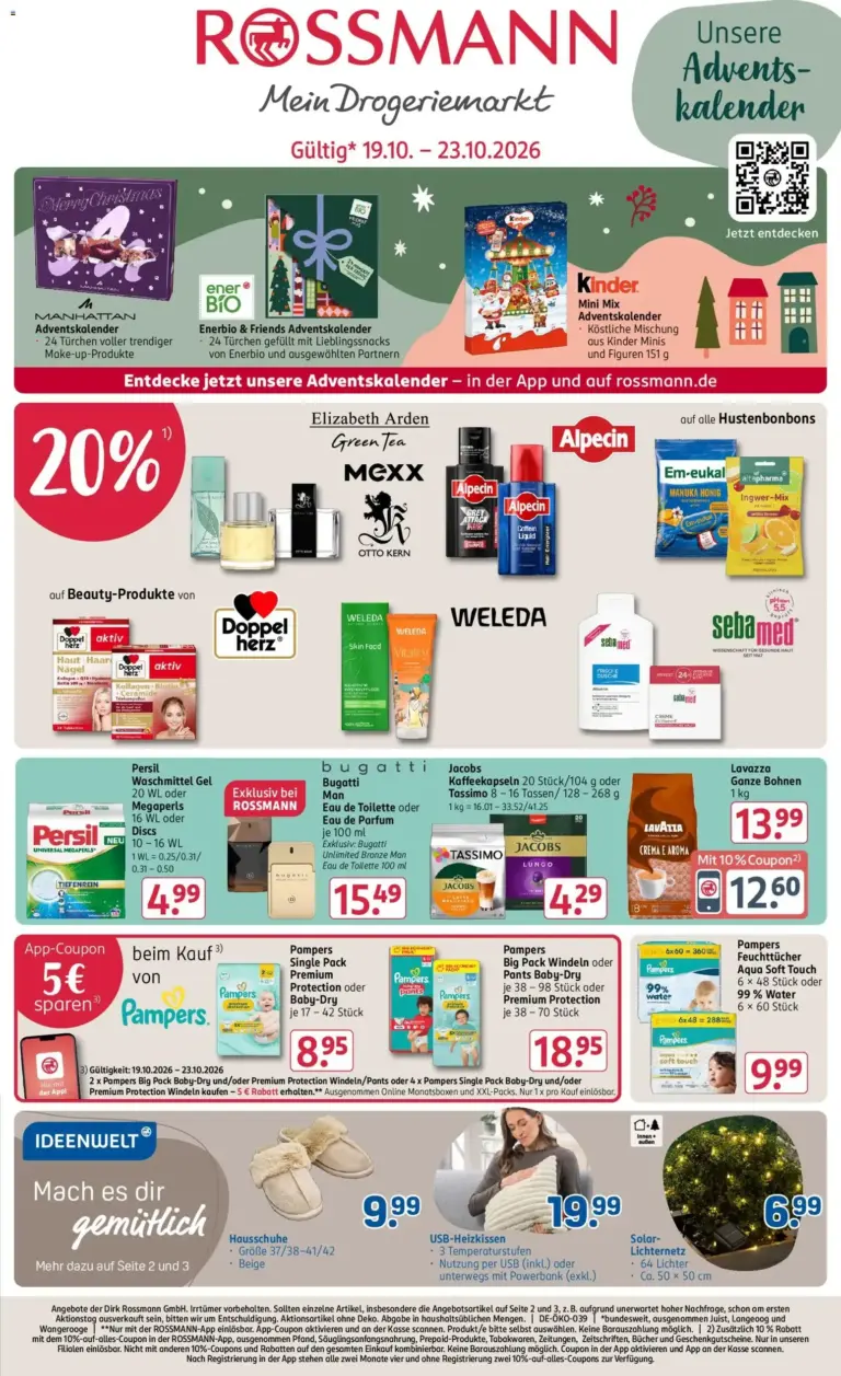 Rossmann Pre Black Week Angebote vom 19.10.2026 bis 23.10.2026