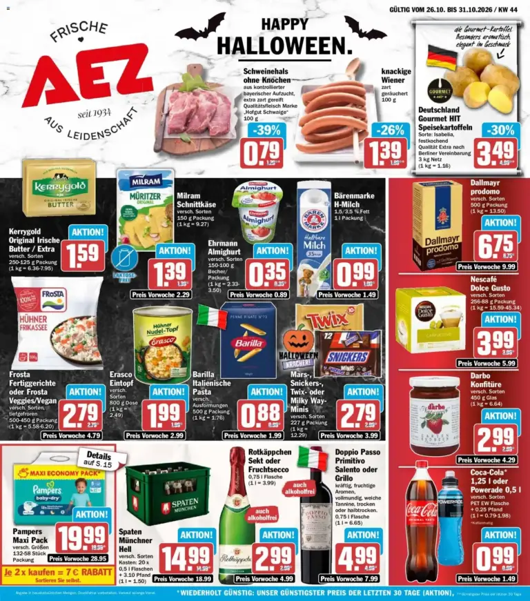 AEZ Prospekt zum Blättern vom 26.10.2026 bis 31.10.2026