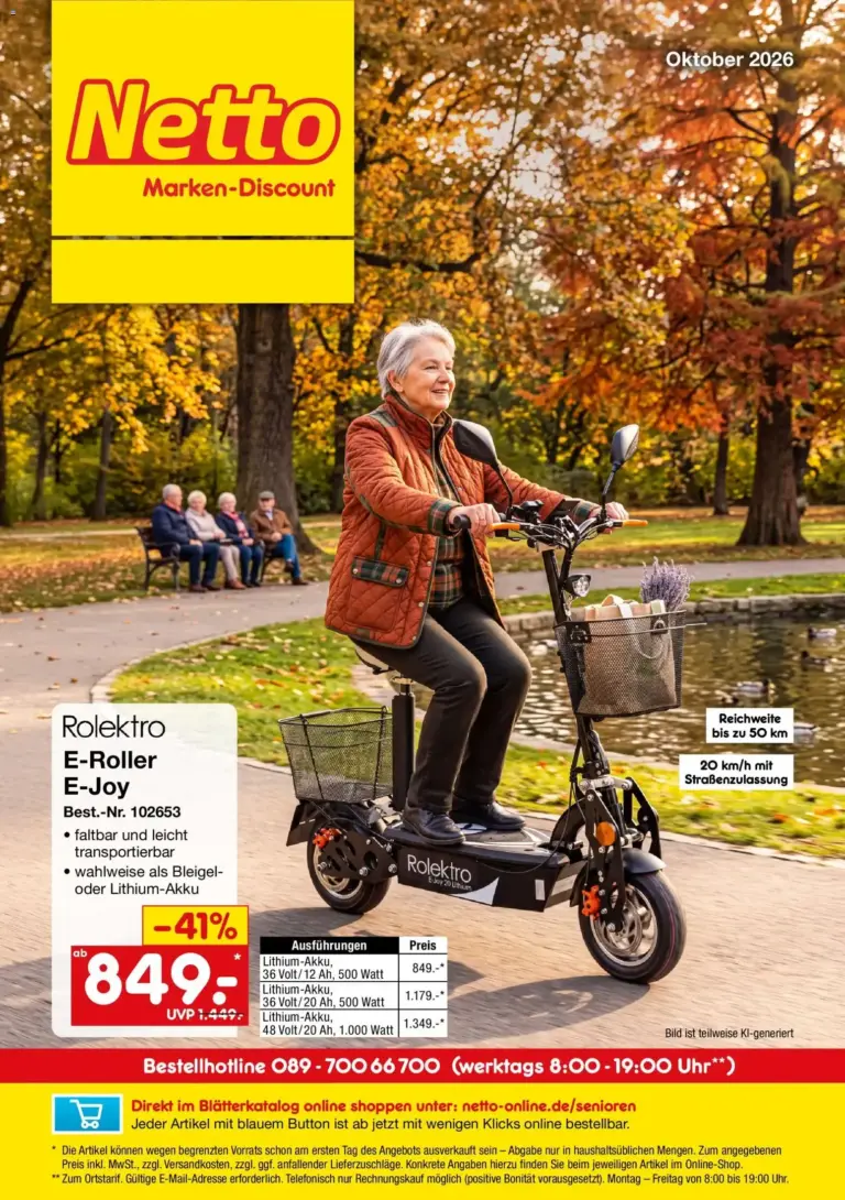 Netto Marken-Discount -Sonderangebote Herbstdeals Angebote vom 01.10.2026 bis 31.10.2026