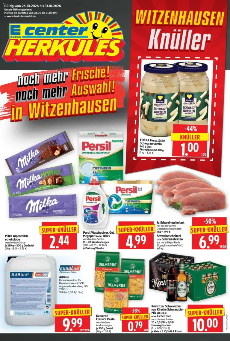HERKULES Prospekt zum Blättern vom 26.10.2026 bis 31.10.2026