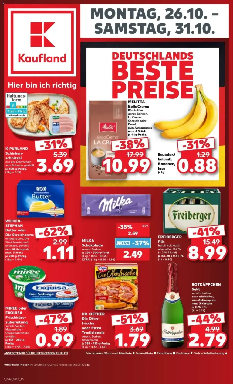 Prospekt Kaufland Angebote zum Blättern vom 26.10.2026 bis 31.10.2026