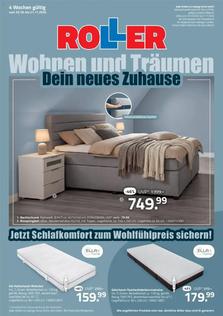 Roller Starke TOP-Deals zum Blättern vom 25.10.2026 bis 21.11.2026