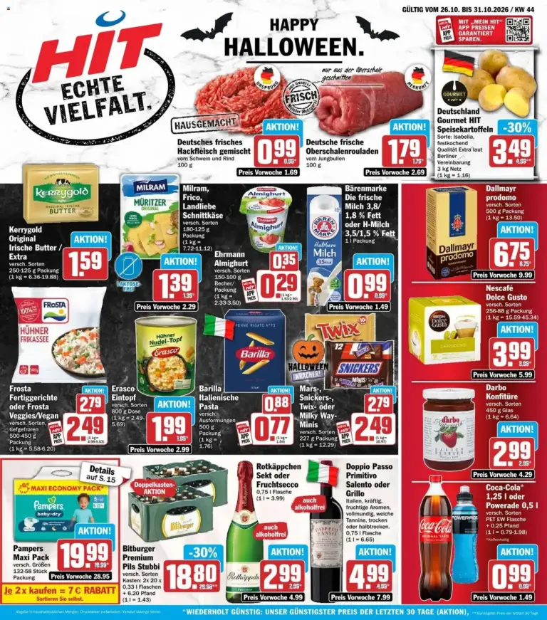 HIT Prospekt zum Blättern vom 26.10.2026 bis 31.10.2026