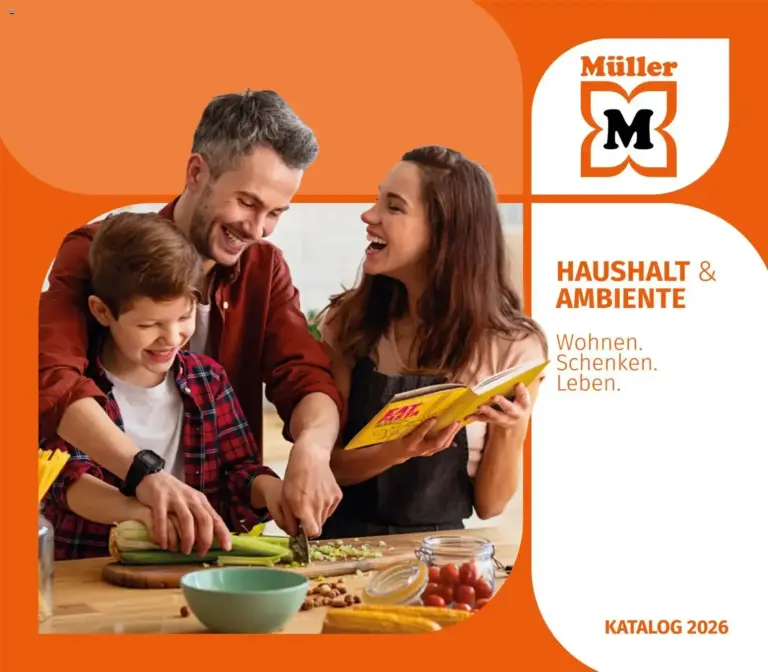 Müller Haushaltskatalog zum Blättern vom 01.10.2026 bis 31.12.2026