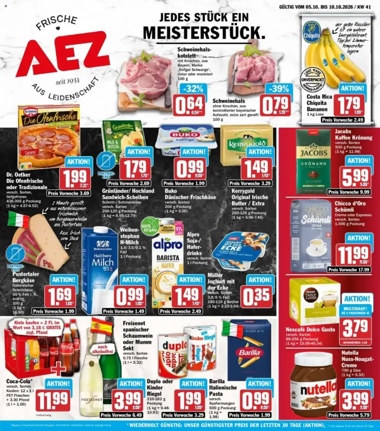 AEZ Prospekt zum Blättern vom 05.10.2026 bis 11.10.2026