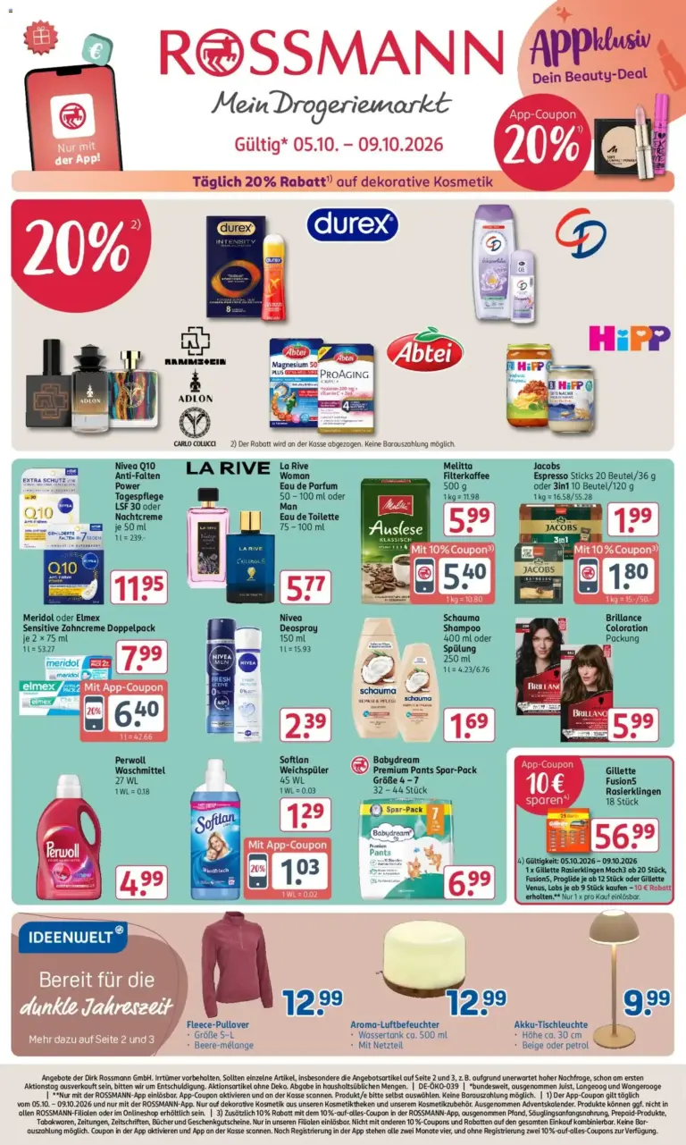 Rossmann Prospekt Angebote vom 05.10.2026 bis 09.10.2026
