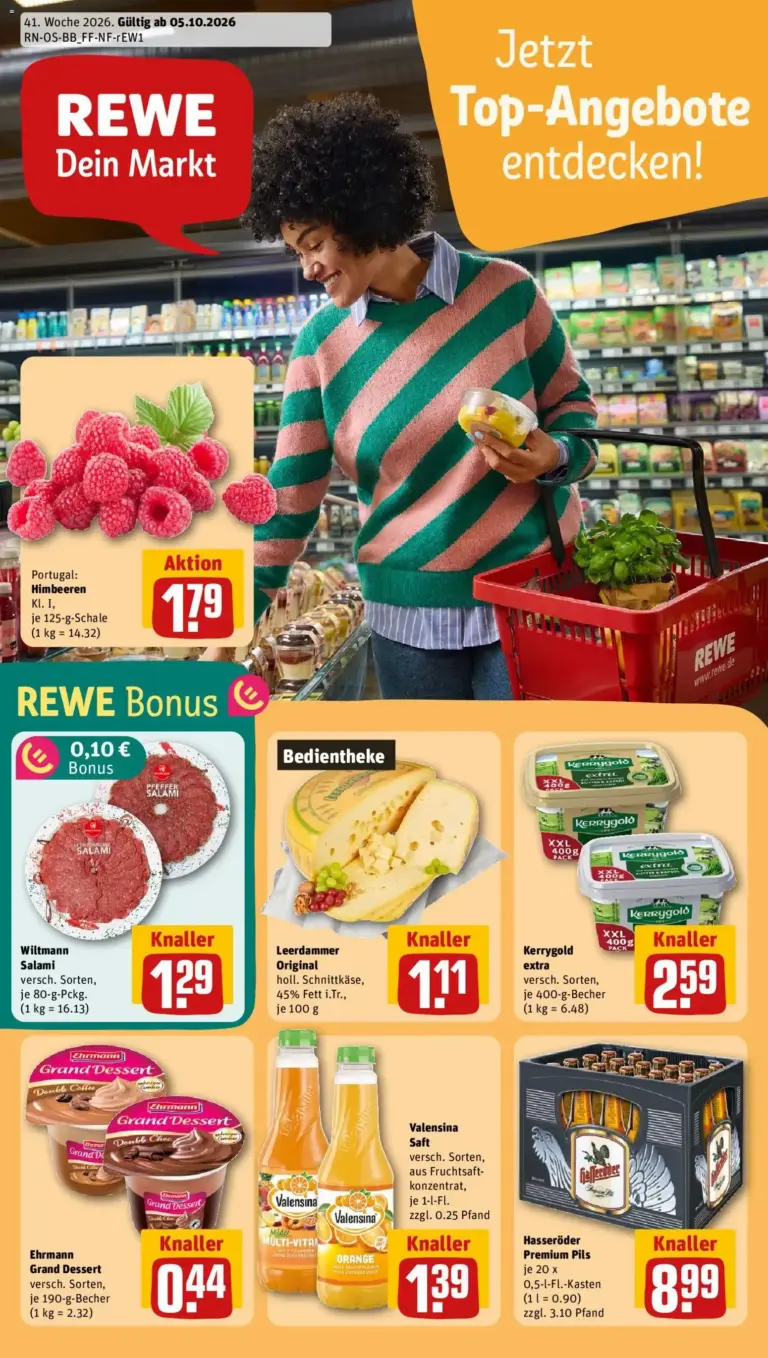 REWE Prospekt zum Blättern Angebote vom 05.10.2026 bis 11.10.2026