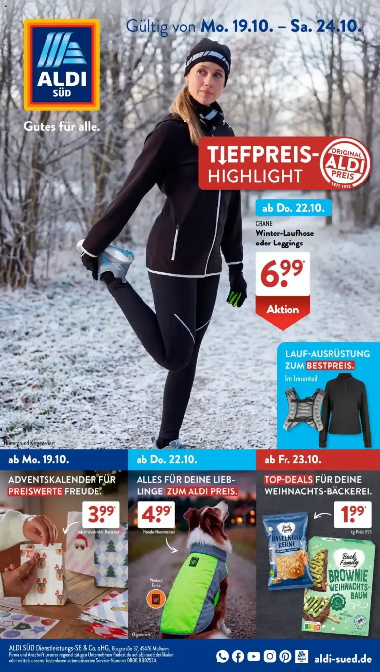 Aldi Süd Prospekt zum Blättern vom 19.10.2026 bis 24.10.2026