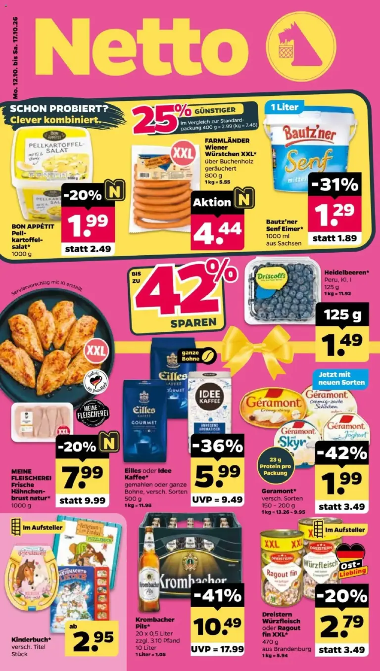 Netto Prospekt Angebote nächste Woche vom 12.10.2026 bis 17.10.2026