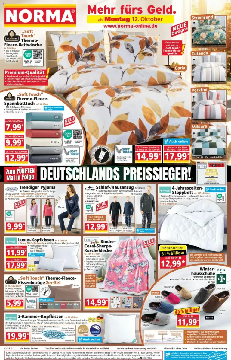 Norma Prospekt zum blättern Angebote vom 12.10.2026 bis 17.10.2026