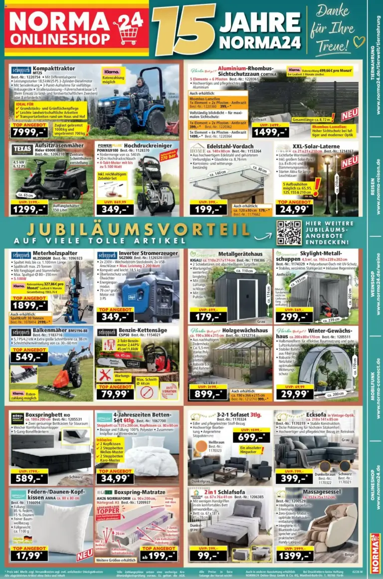 Norma Onlineshop zum blättern Angebote vom 12.10.2026 bis 18.10.2026