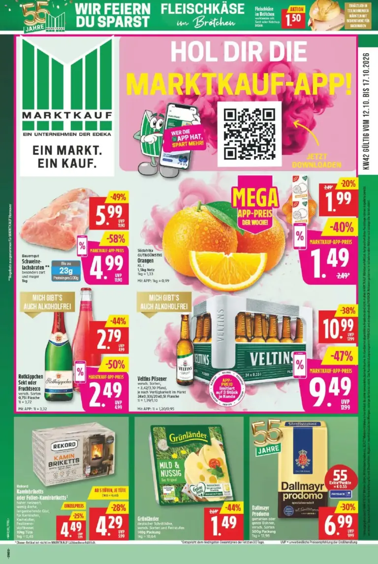 Marktkauf Prospekt Angebote vom 12.10.2026 bis 17.10.2026